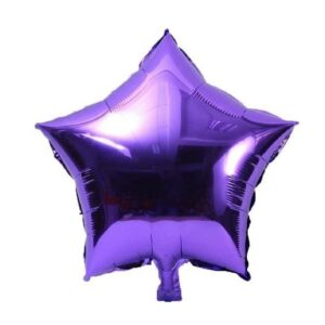 Purple Foil Star Balloon