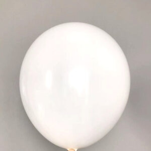 standard white latex balloons