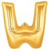 Giant letter balloons Gold