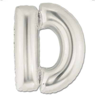 silver balloon D