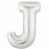 silver balloon J
