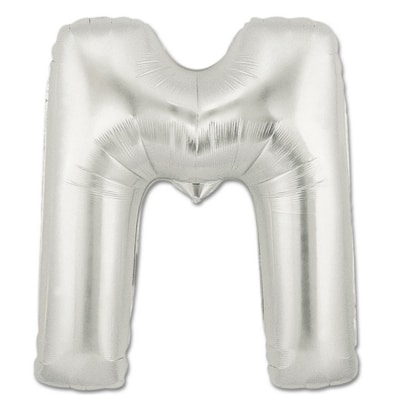 silver balloon M