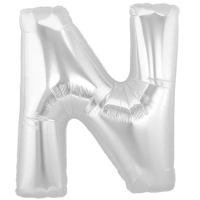 silver balloon N
