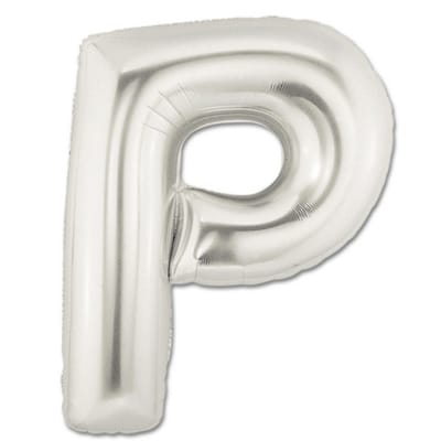 silver balloon P