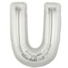 silver balloon U