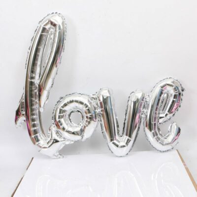 LOVE Script Foil Letters
