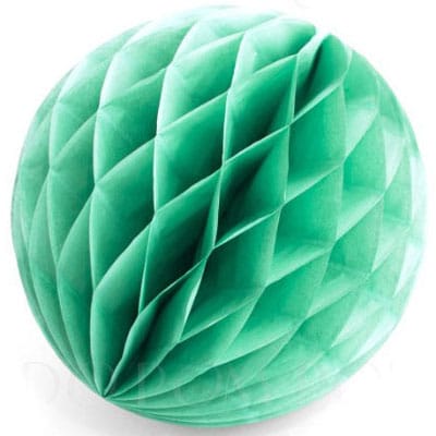 Green Honeycomb Tissue Ball 20cm