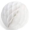 White Honeycomb Tissue Ball 20cm