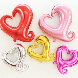 18 inch Hollow Heart Foil Balloon 18 inch Hollow Heart Foil Balloon