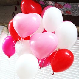 Large Heart Foil Balloons Large Heart Foil Balloons