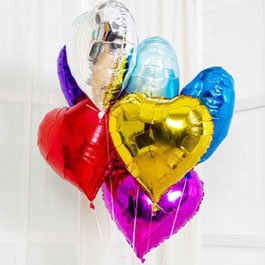 Foil Heart Balloons Foil Heart Balloons