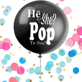 Gender Reveal Latex Balloons Gender Reveal Latex Balloons