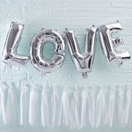 Mini Silver Foil Letters Mini Silver Foil Letters