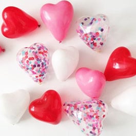 Small Heart Latex Balloons Small Heart Latex Balloons