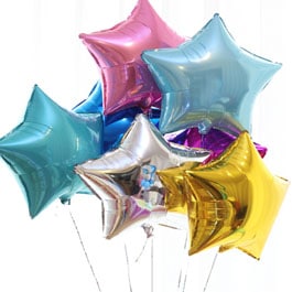 Star Foil Balloons 60cm Star Foil Balloons 60cm