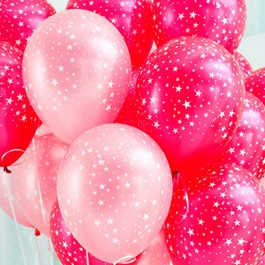 Stars printed Latex Balloons Stars printed Latex Balloons