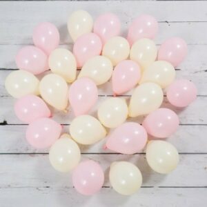 Baby Girl mini latex balloons 5 inch 30 pieces air fill, Auckland NZ