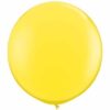 Giant Jumbo Yellow Latex Balloon