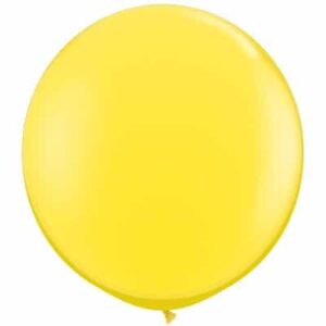 Giant Jumbo Yellow Latex Balloon