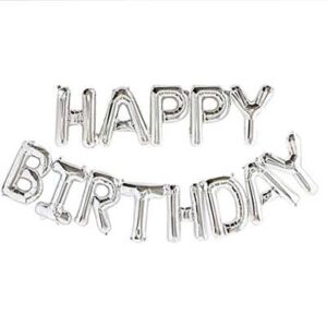 Happy Birthday Foil Letter Balloons