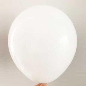White Mini Balloons