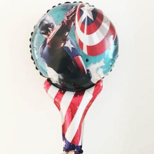 Captain America Hand Held Foil Balloon A