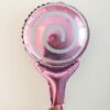 Pink Candy Party Hand Held Foil Balloon