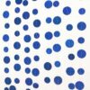 Paper Circles Garlands BackDrop Glitter Blue
