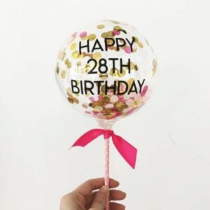 5 inch bubble balloons