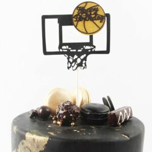 Birthday Cake Topper - Basketball