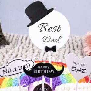 Birthday Cake Topper - Best Dad