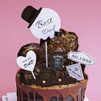 Birthday Cake Topper - Best Dad 2
