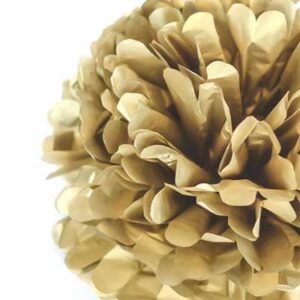Gold PomPom Flower