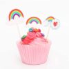 Rainbow Cupcake toppers