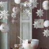 Silver Snowflake Garlands