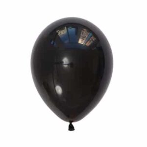 black mini balloon
