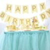 happy birthday banner Yellow