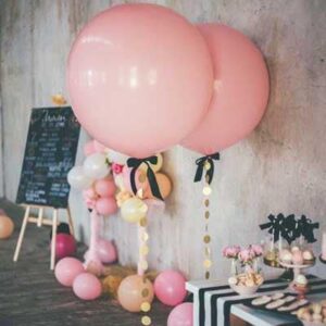 Jumbo 36 inches round Baby Pink