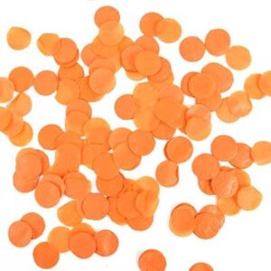 Orange confetti
