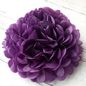 Pom Pom Tissue Flowers