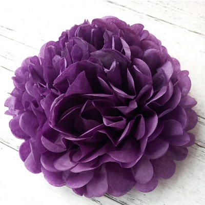 Pom Pom Tissue Flowers Pom Pom Tissue Flowers