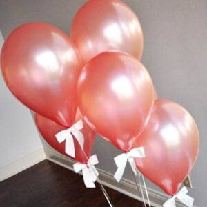 Rose Gold Pearl Balloons