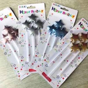 Cake Candles Stars Candles