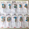 Number Candles Birthday Cake Candles