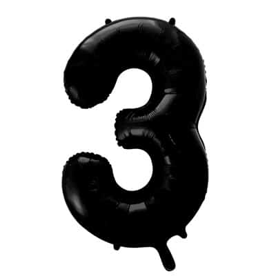 JUMBO GIANT NUMBER BALLOONS FOIL BALLOONS BLACK JUMBO GIANT NUMBER BALLOONS FOIL BALLOONS BLACK
