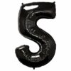 JUMBO GIANT NUMBER BALLOONS FOIL BALLOONS BLACK JUMBO GIANT NUMBER BALLOONS FOIL BALLOONS BLACK