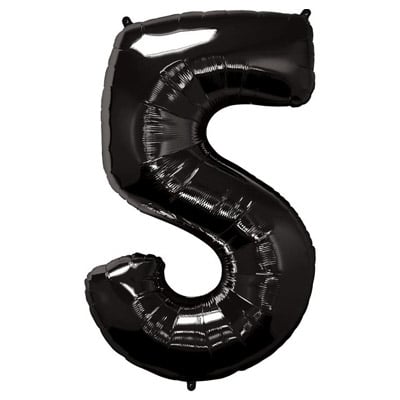 JUMBO GIANT NUMBER BALLOONS FOIL BALLOONS BLACK JUMBO GIANT NUMBER BALLOONS FOIL BALLOONS BLACK