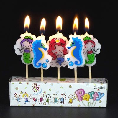 Cake Candles Birthday Craft Candles Cupcake Candles Mermaid Cake Candles Birthday Craft Candles Cupcake Candles Mermaid