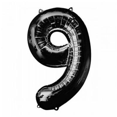 JUMBO GIANT NUMBER BALLOONS FOIL BALLOONS BLACK JUMBO GIANT NUMBER BALLOONS FOIL BALLOONS BLACK