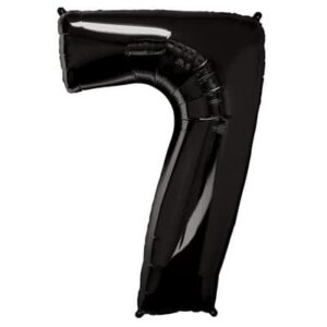 JUMBO GIANT NUMBER BALLOONS FOIL BALLOONS BLACK